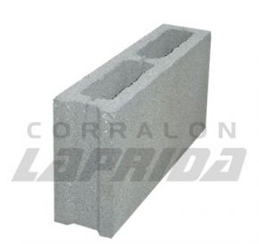 Block Cemento Liso 10x20x40